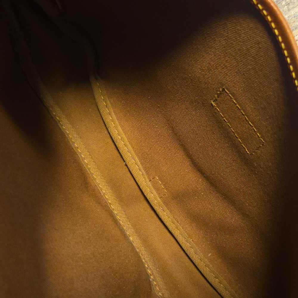 Louis Vuitton Saumur Brown Monogram Crossbody Shoulder Bag Double - Picture 9 of 17